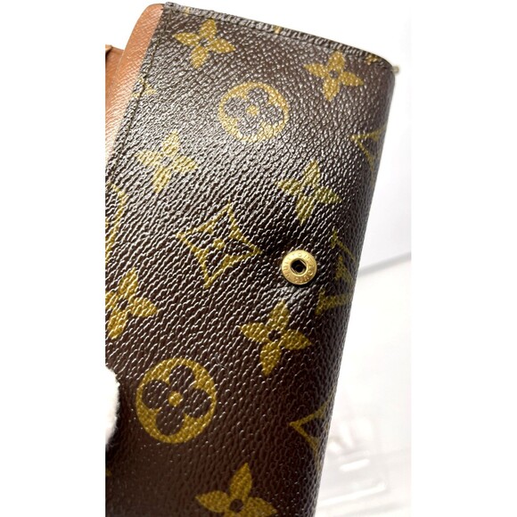 Authentic Louis Vuitton Monogram Porte Monnaie Billets Trésor Bifold Wallet - Picture 7 of 16